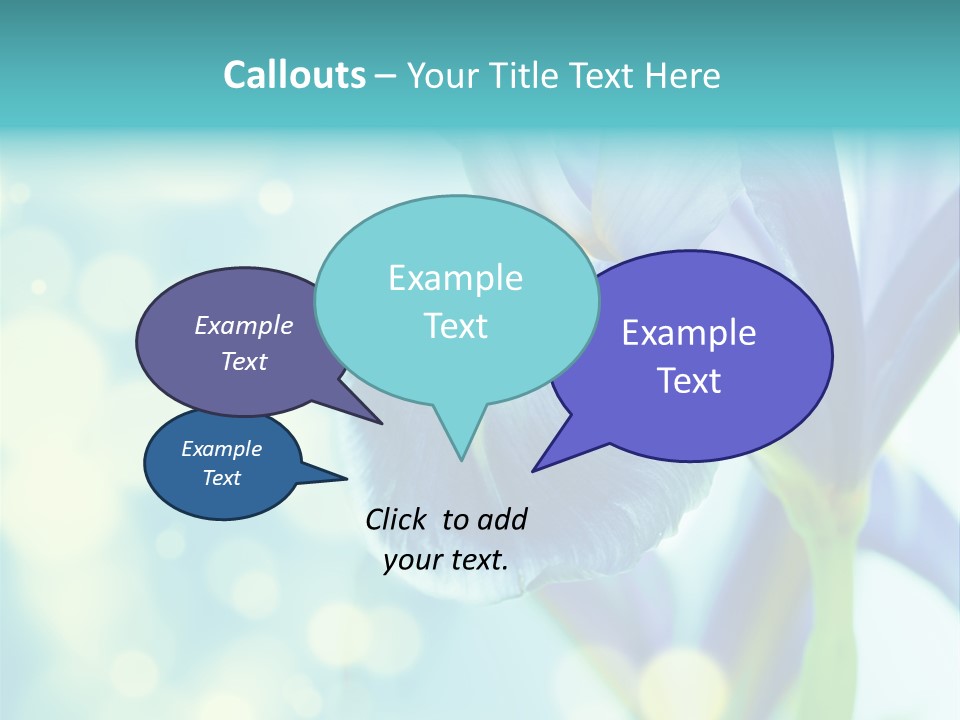 Blossom Bouquet Beauty PowerPoint Template