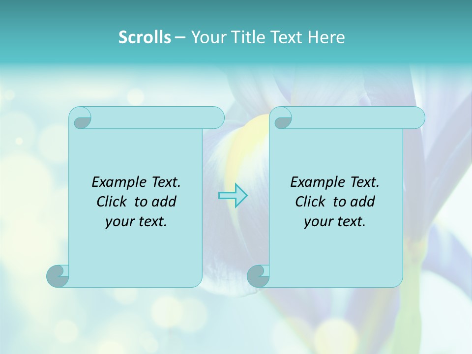 Blossom Bouquet Beauty PowerPoint Template