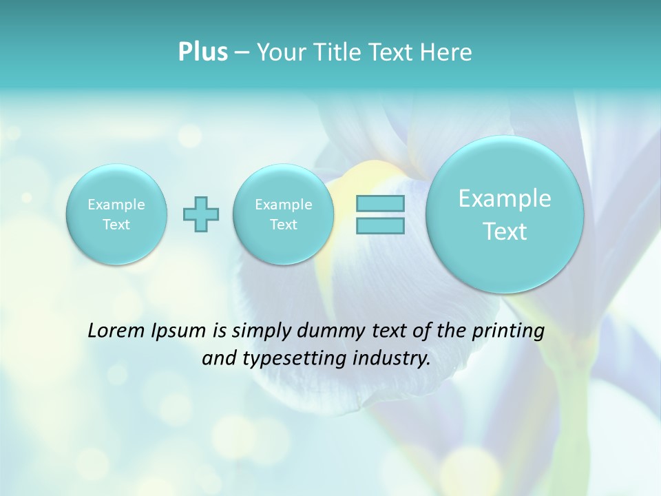 Blossom Bouquet Beauty PowerPoint Template