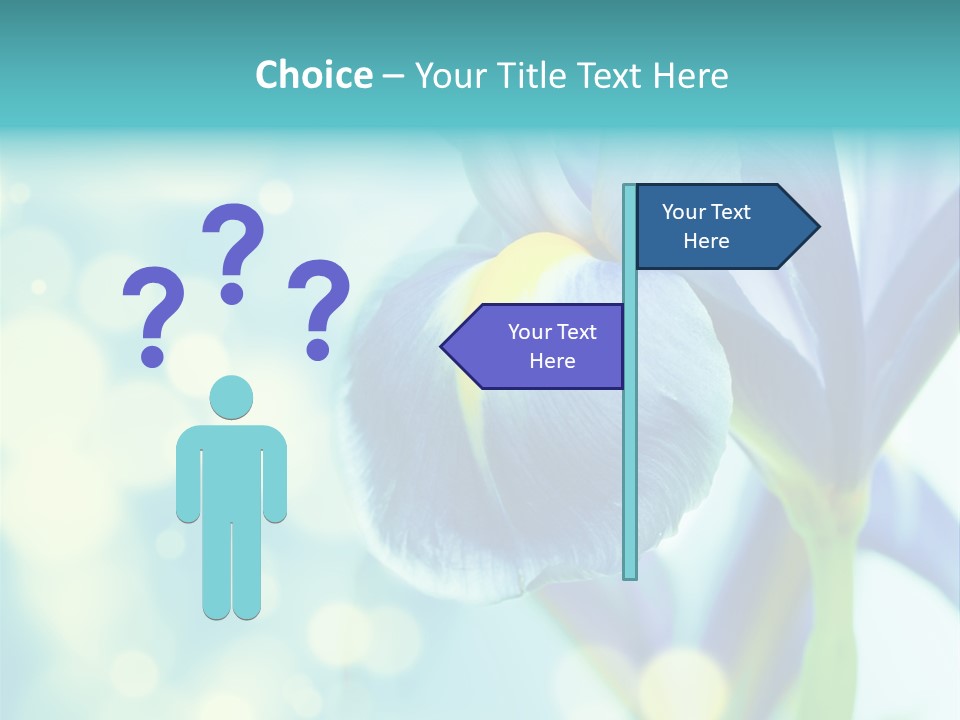 Blossom Bouquet Beauty PowerPoint Template