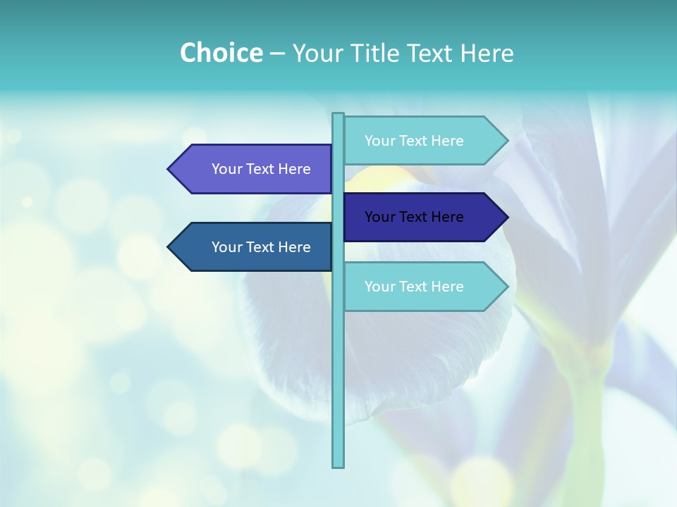 Blossom Bouquet Beauty PowerPoint Template