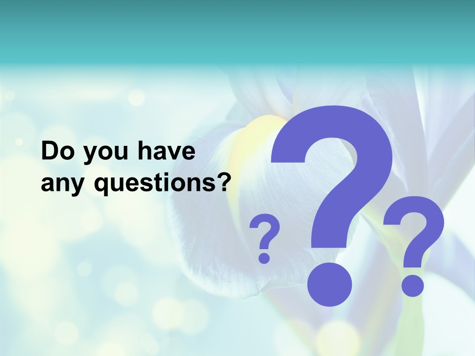 Blossom Bouquet Beauty PowerPoint Template