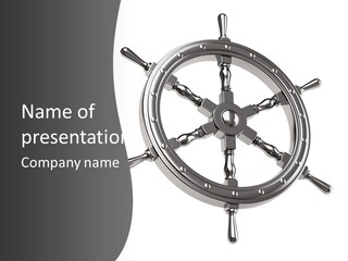 Teer Wheel Captain PowerPoint Template