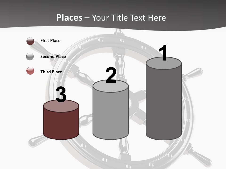 Teer Wheel Captain PowerPoint Template