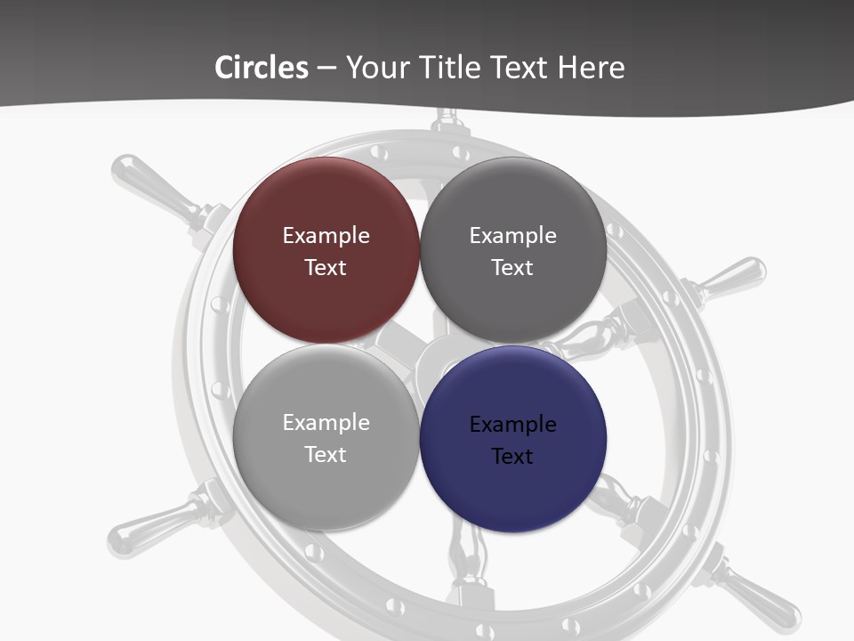 Teer Wheel Captain PowerPoint Template