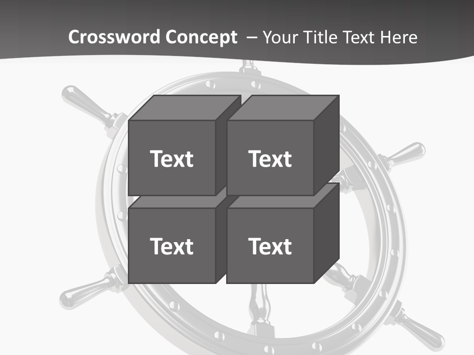Teer Wheel Captain PowerPoint Template