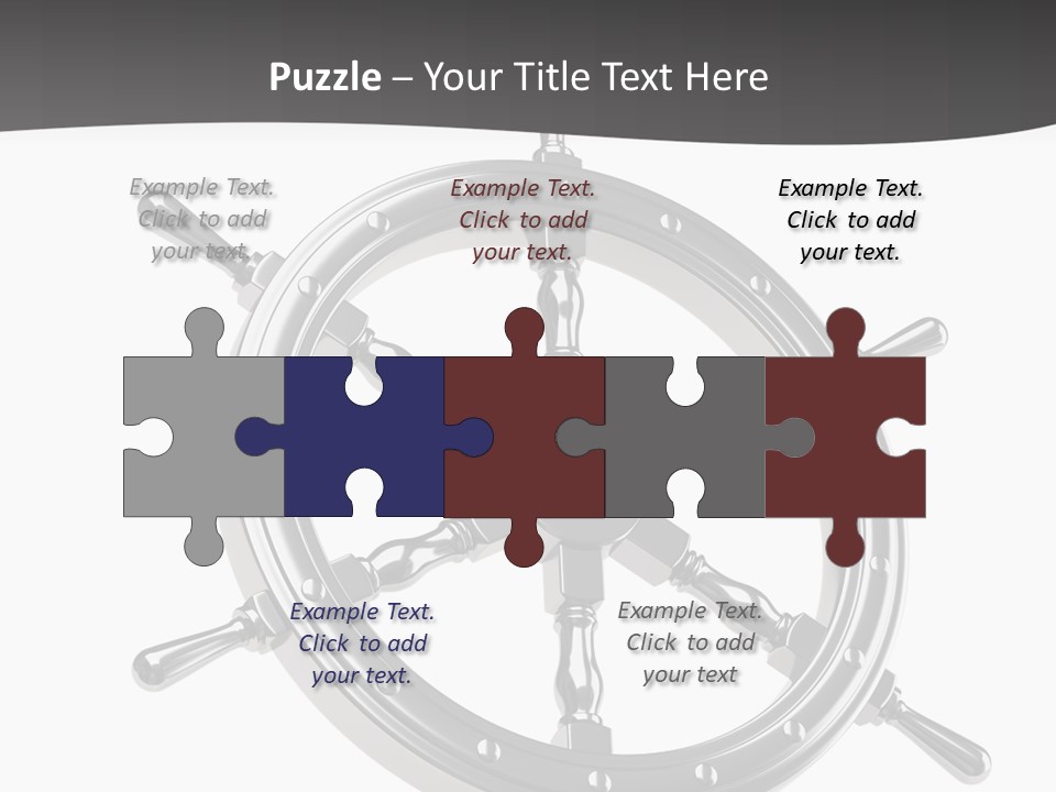 Teer Wheel Captain PowerPoint Template