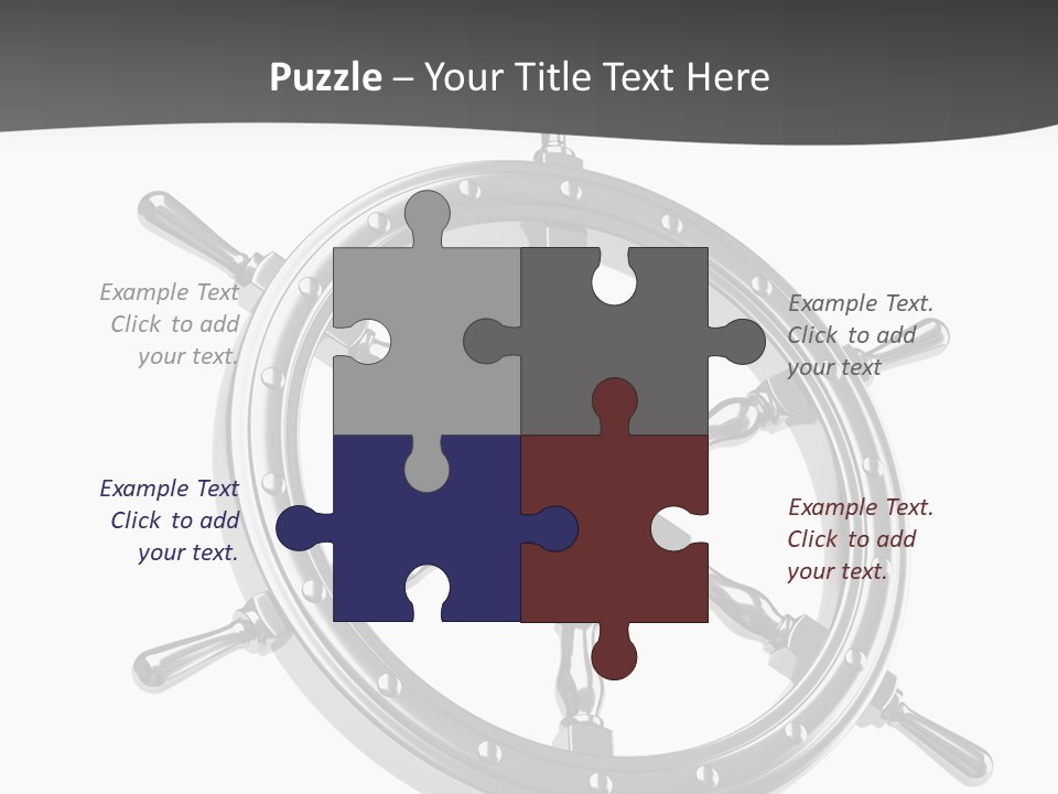 Teer Wheel Captain PowerPoint Template