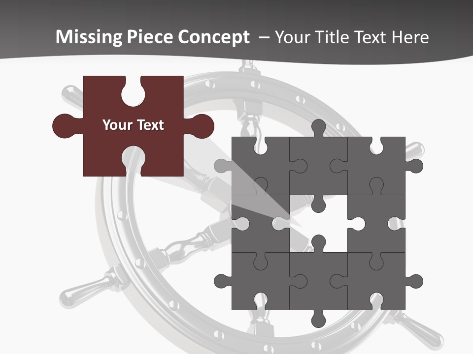 Teer Wheel Captain PowerPoint Template