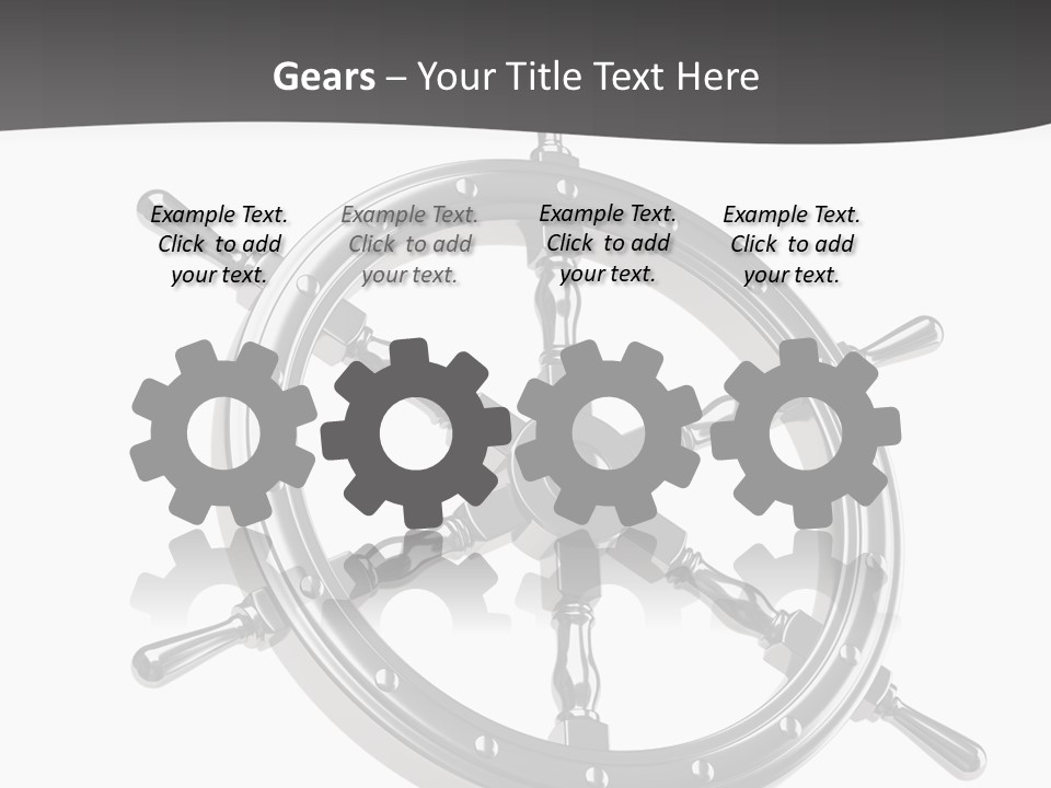 Teer Wheel Captain PowerPoint Template