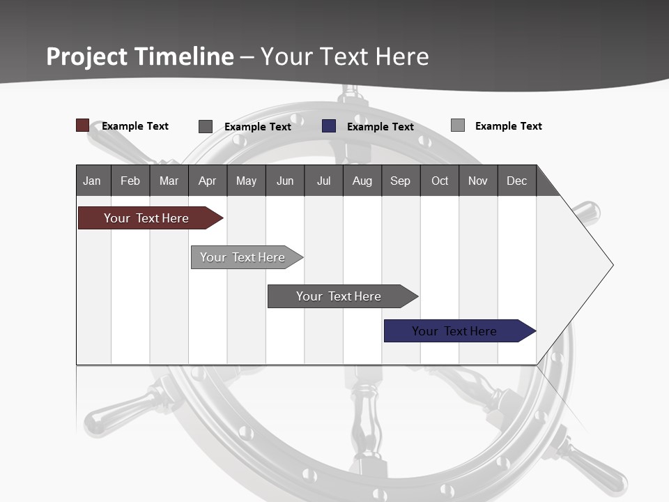 Teer Wheel Captain PowerPoint Template