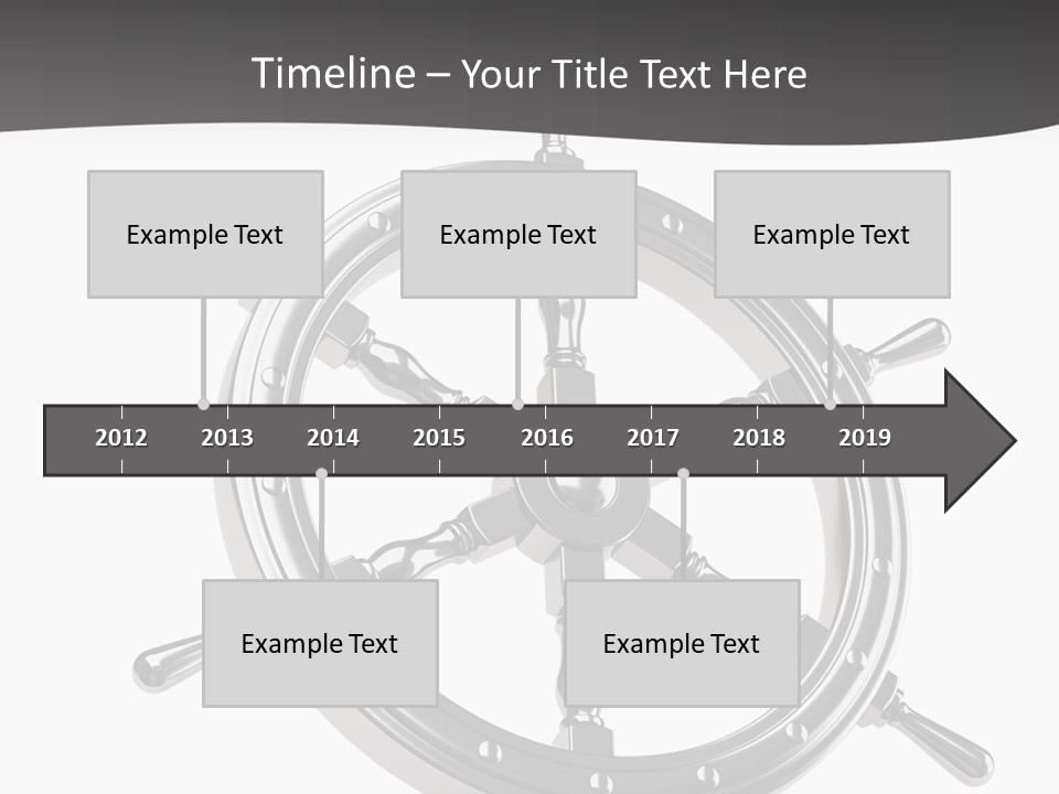 Teer Wheel Captain PowerPoint Template