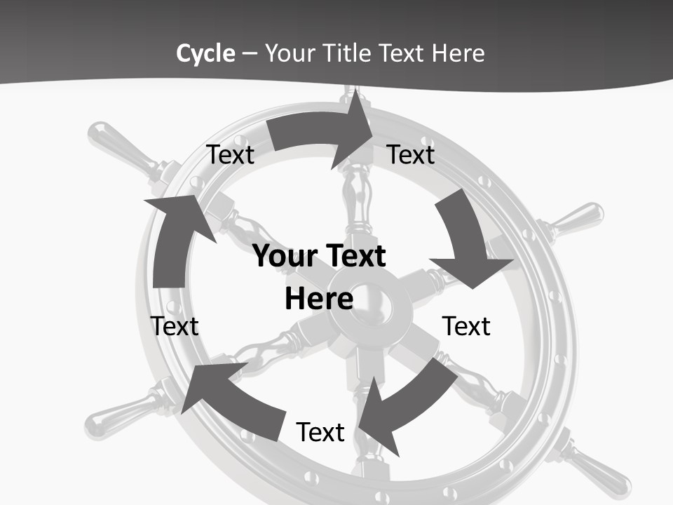 Teer Wheel Captain PowerPoint Template
