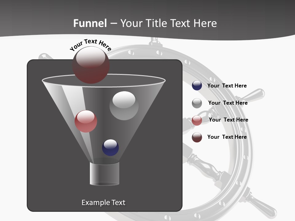 Teer Wheel Captain PowerPoint Template