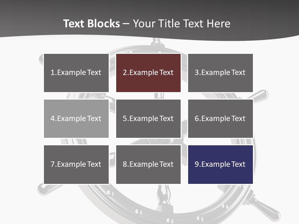 Teer Wheel Captain PowerPoint Template