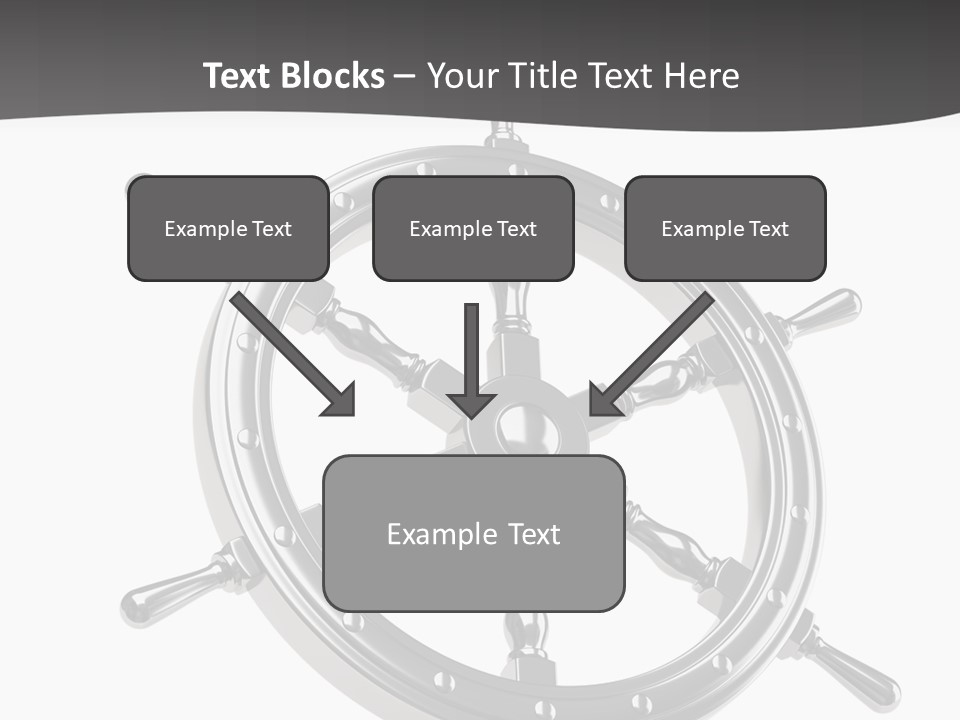 Teer Wheel Captain PowerPoint Template