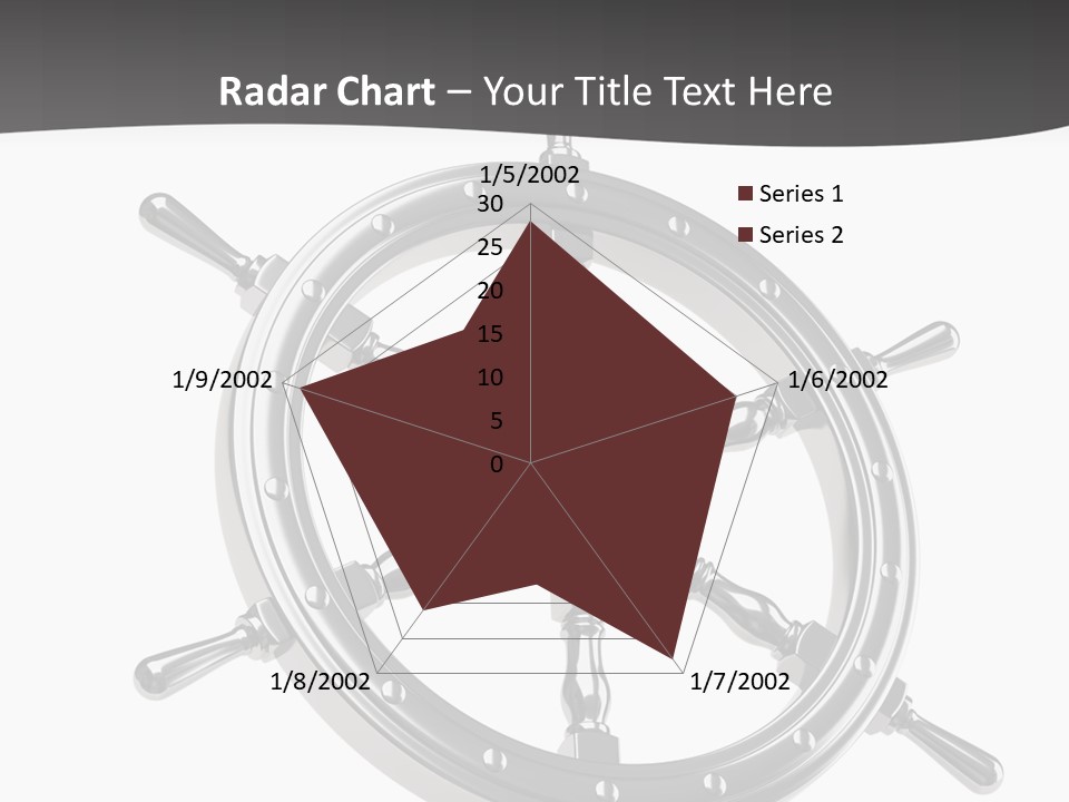 Teer Wheel Captain PowerPoint Template