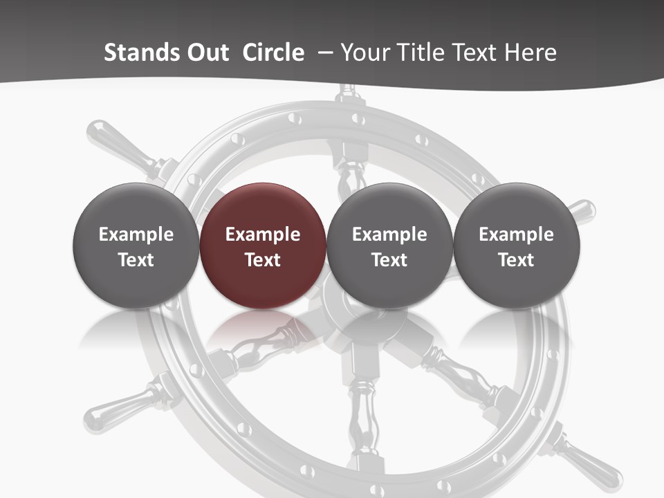 Teer Wheel Captain PowerPoint Template