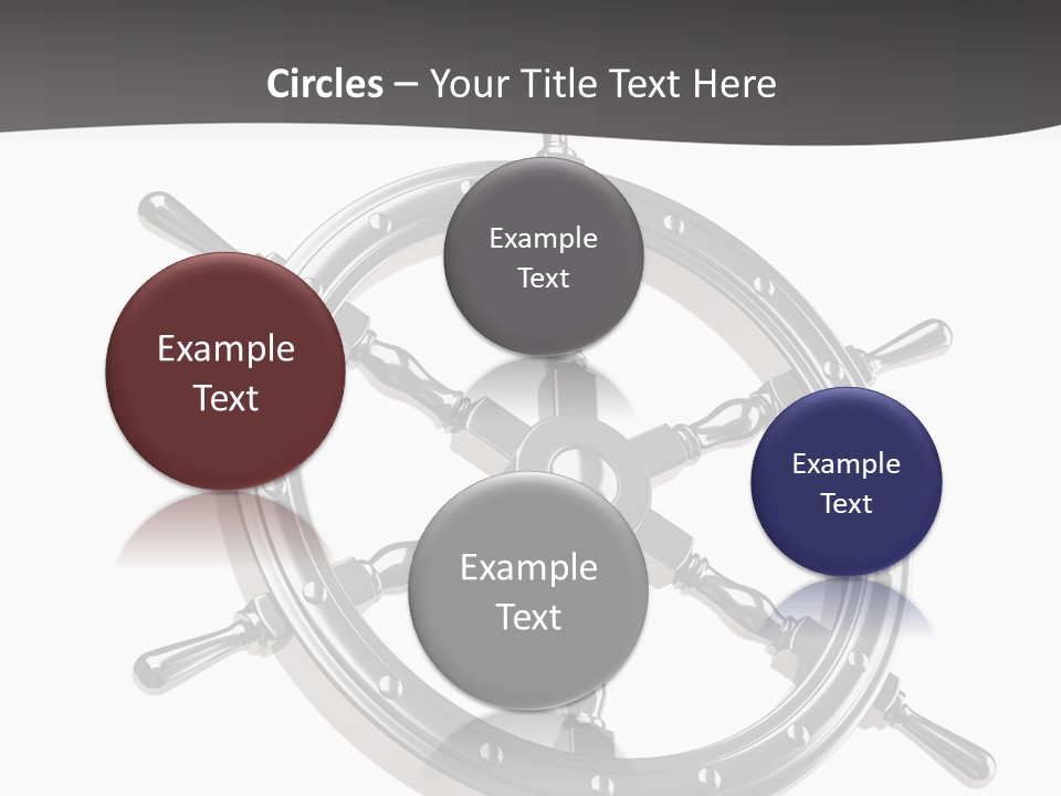 Teer Wheel Captain PowerPoint Template