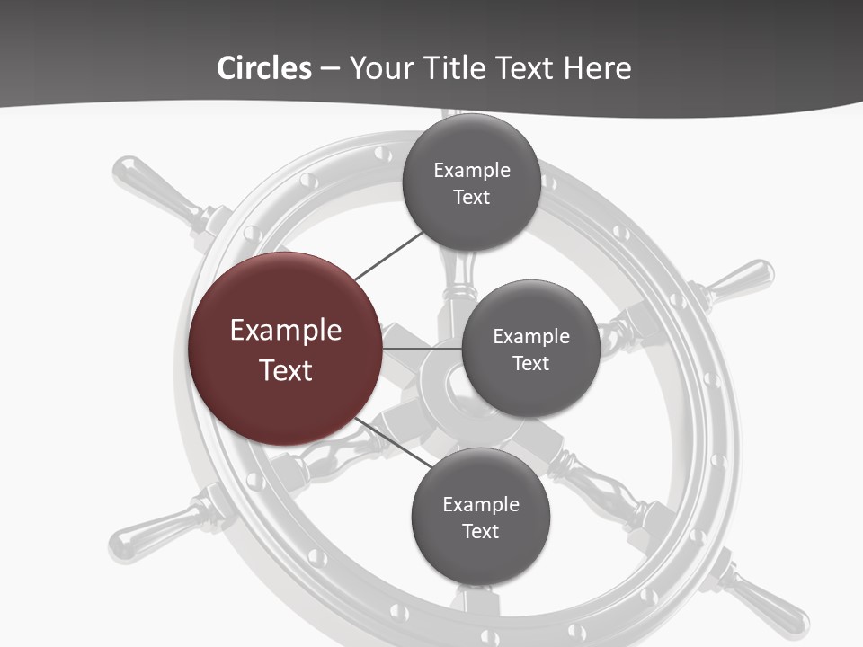 Teer Wheel Captain PowerPoint Template