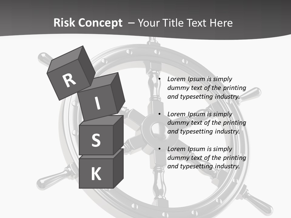 Teer Wheel Captain PowerPoint Template