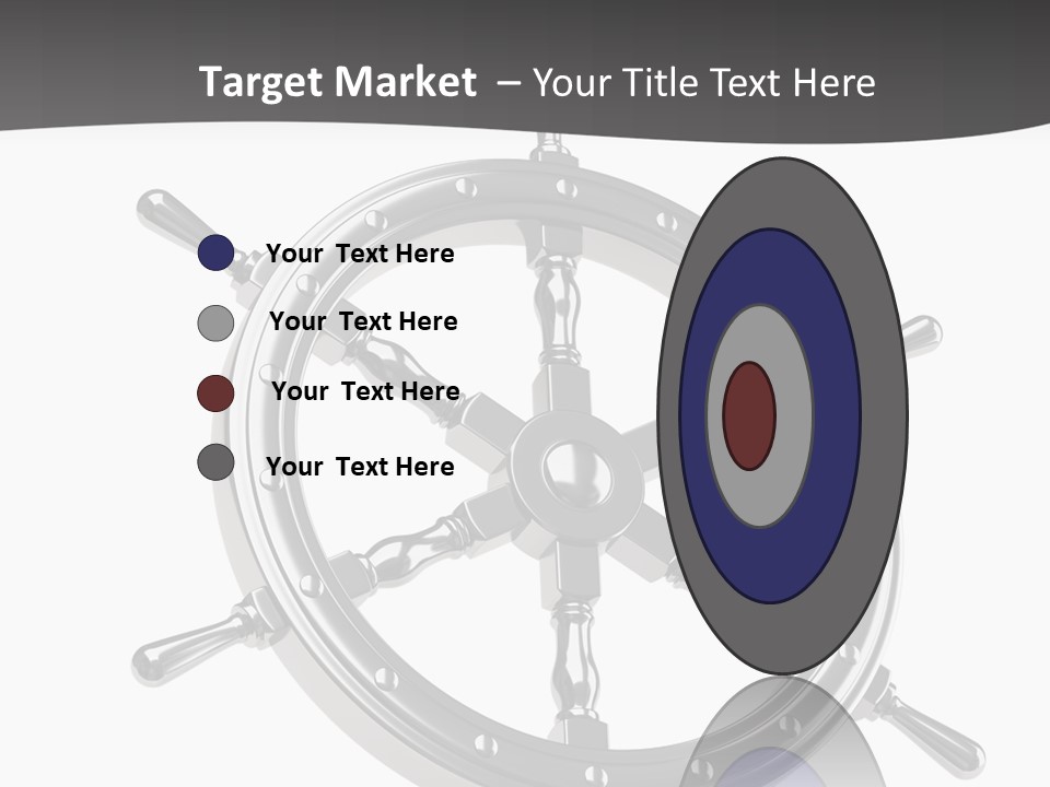 Teer Wheel Captain PowerPoint Template