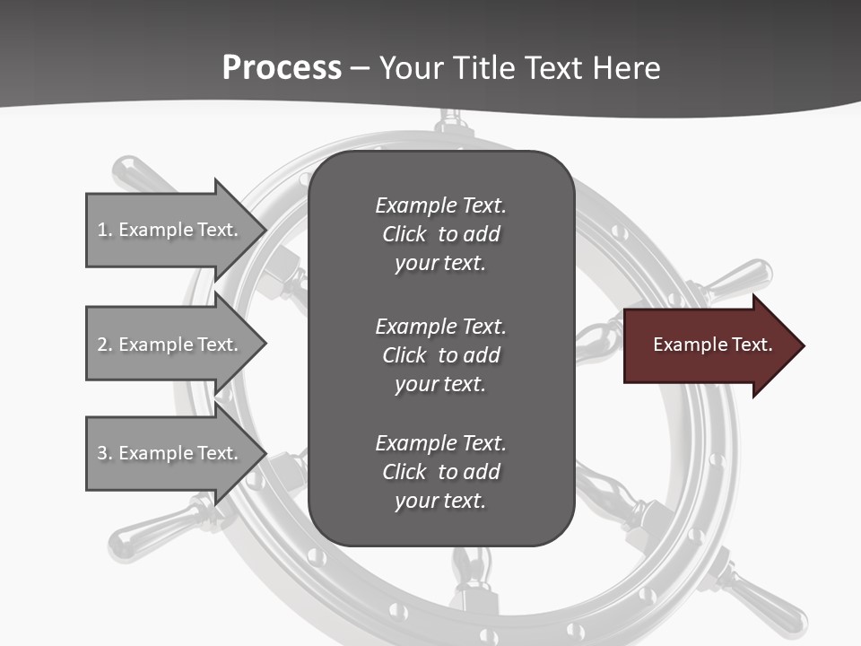Teer Wheel Captain PowerPoint Template