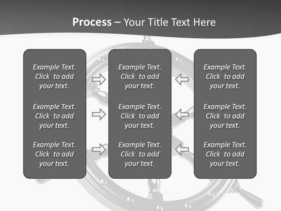 Teer Wheel Captain PowerPoint Template