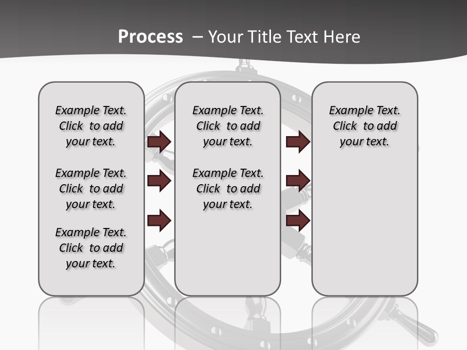Teer Wheel Captain PowerPoint Template