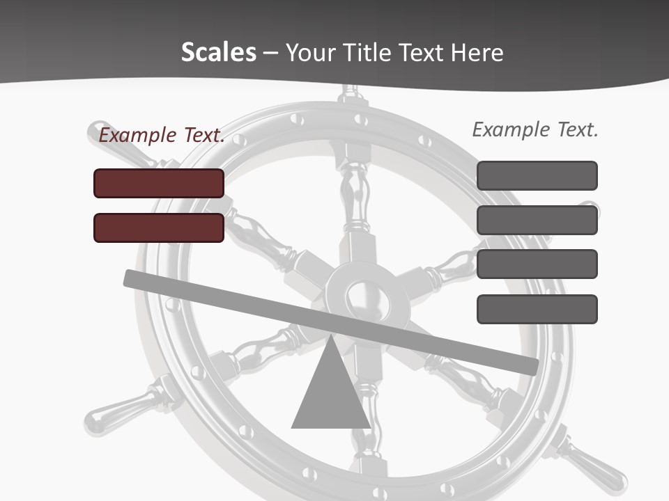 Teer Wheel Captain PowerPoint Template