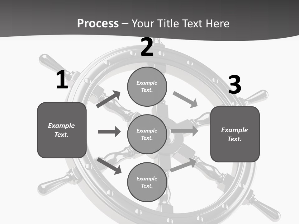 Teer Wheel Captain PowerPoint Template