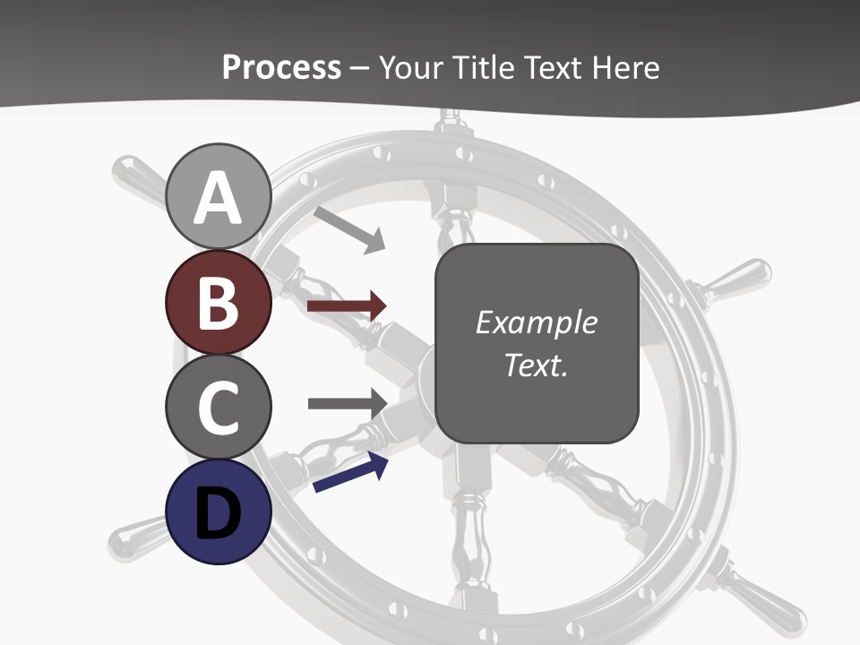 Teer Wheel Captain PowerPoint Template