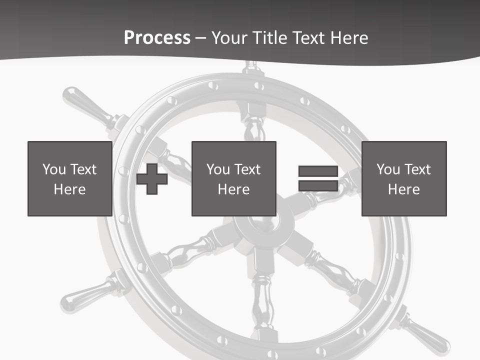 Teer Wheel Captain PowerPoint Template