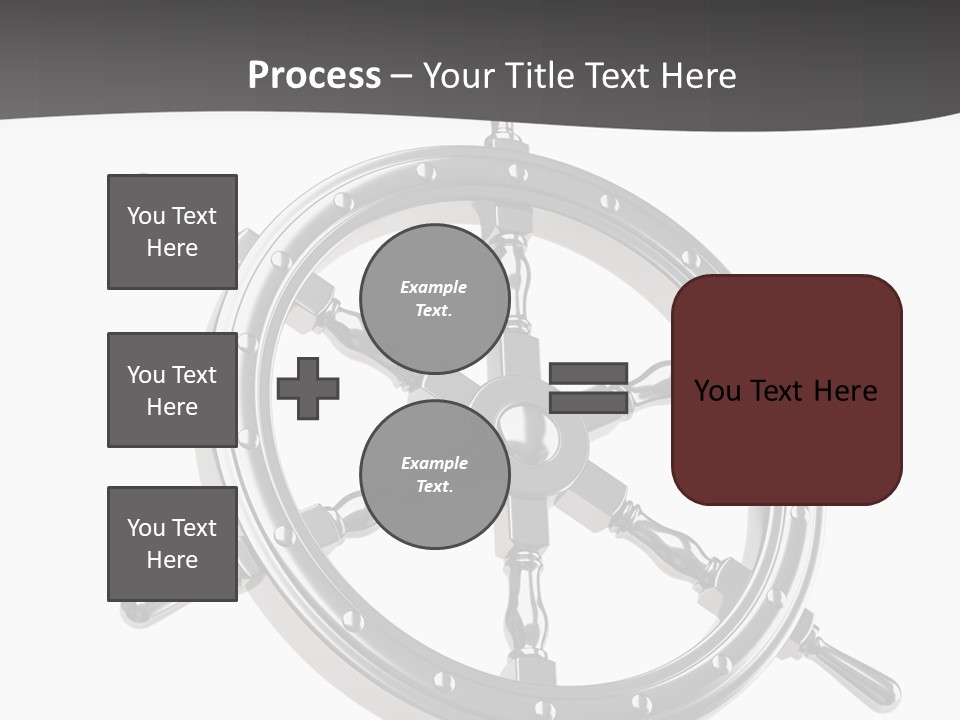 Teer Wheel Captain PowerPoint Template