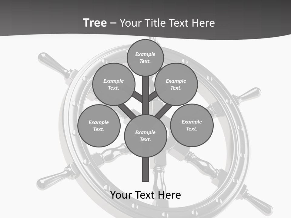 Teer Wheel Captain PowerPoint Template