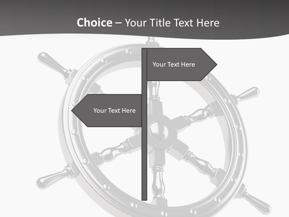 Teer Wheel Captain PowerPoint Template