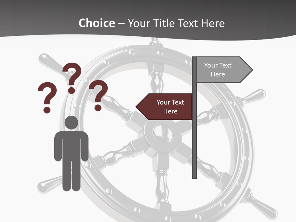 Teer Wheel Captain PowerPoint Template