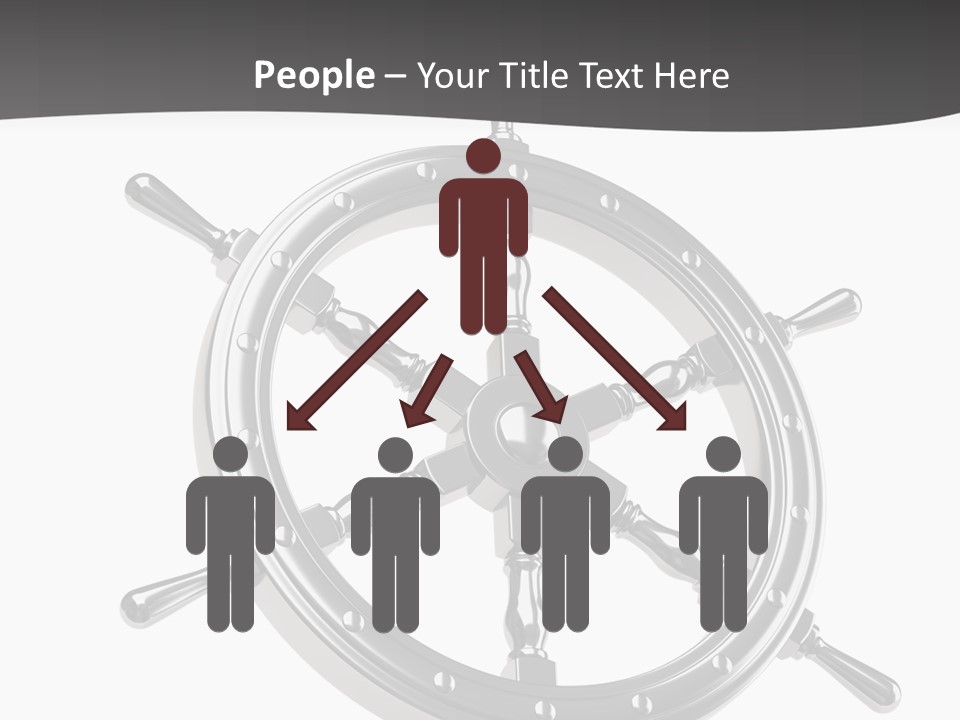 Teer Wheel Captain PowerPoint Template
