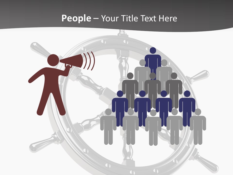 Teer Wheel Captain PowerPoint Template