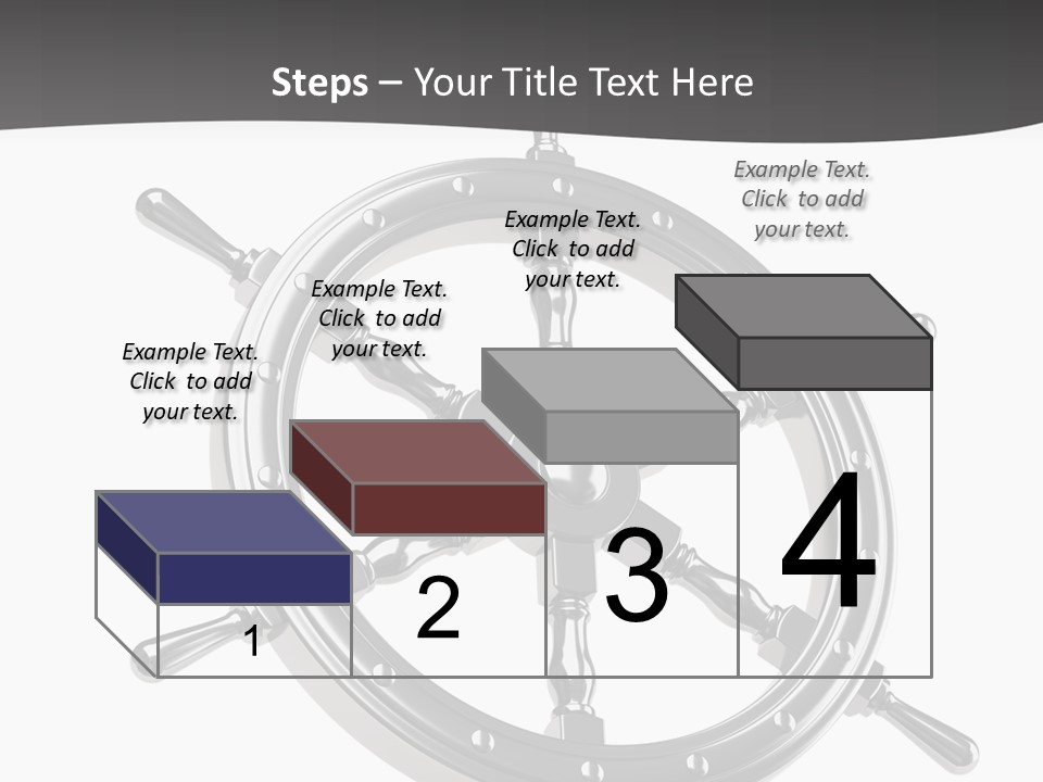 Teer Wheel Captain PowerPoint Template