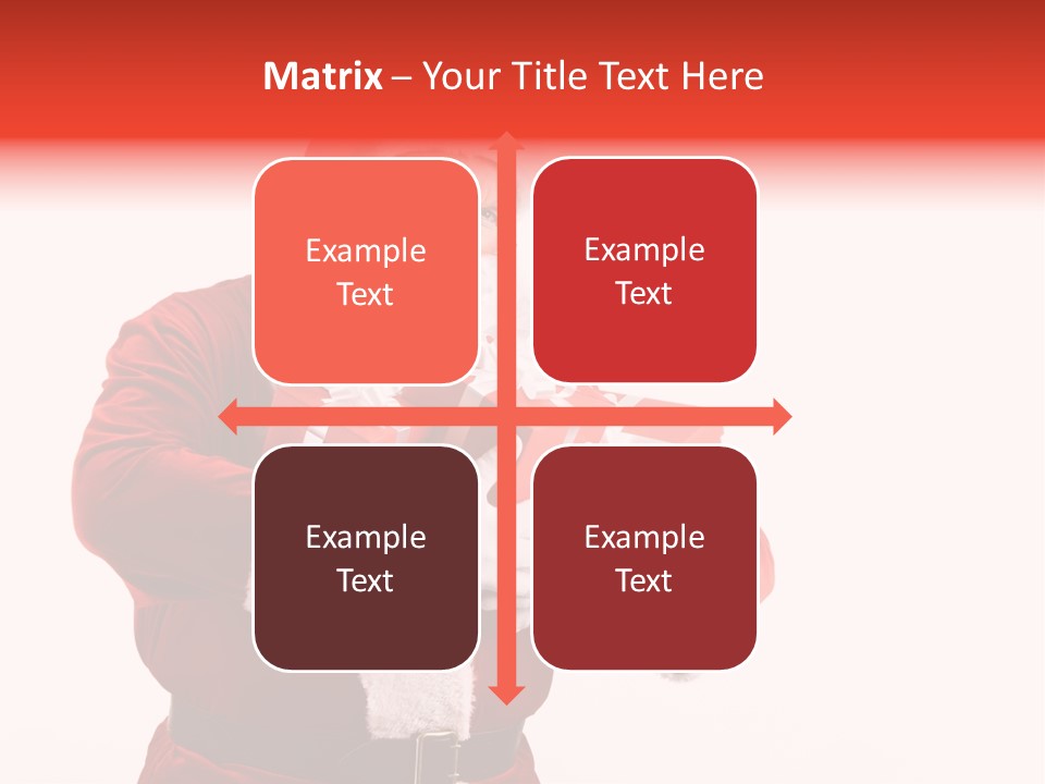 Eve Winter Holding PowerPoint Template