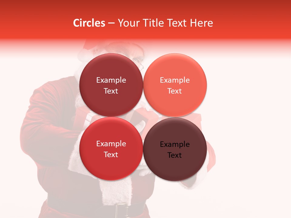 Eve Winter Holding PowerPoint Template