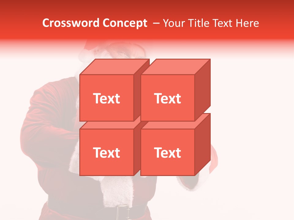 Eve Winter Holding PowerPoint Template