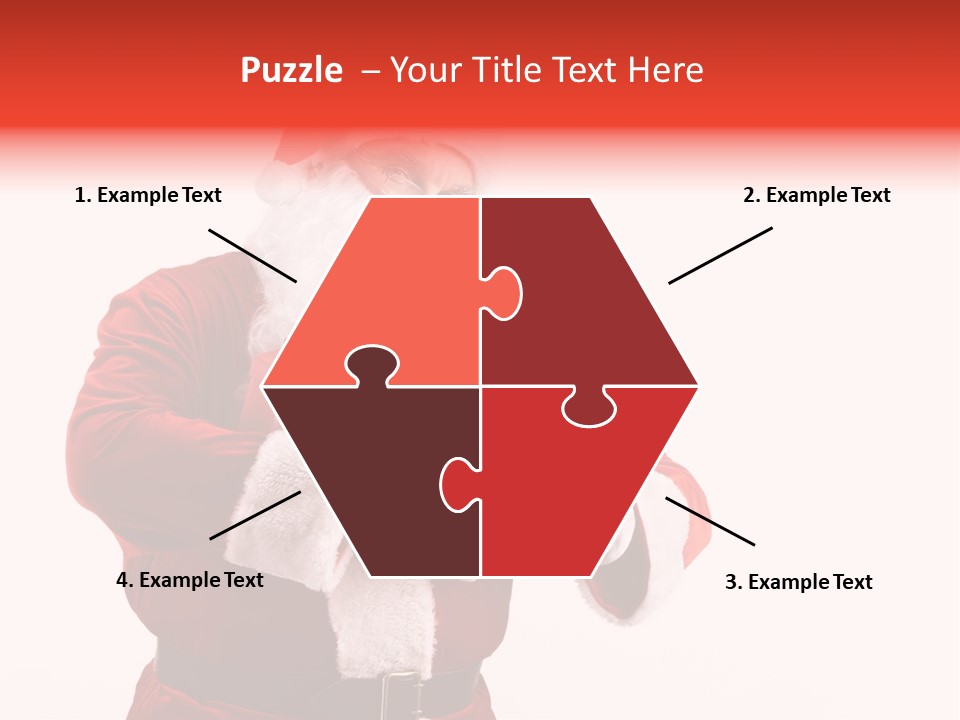 Eve Winter Holding PowerPoint Template