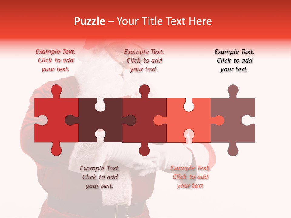 Eve Winter Holding PowerPoint Template