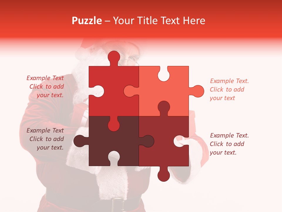 Eve Winter Holding PowerPoint Template