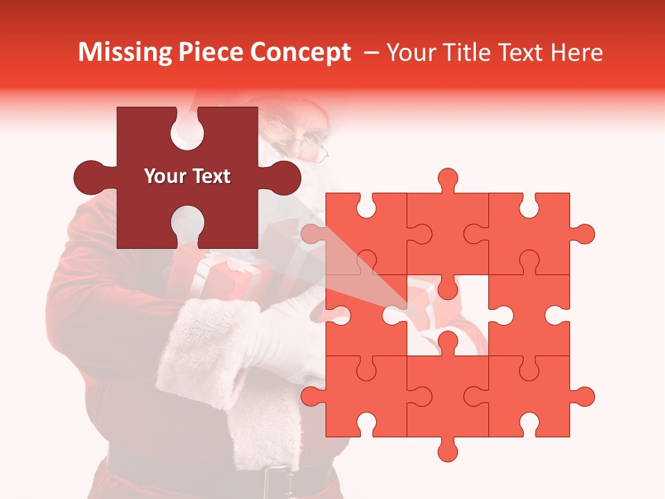 Eve Winter Holding PowerPoint Template