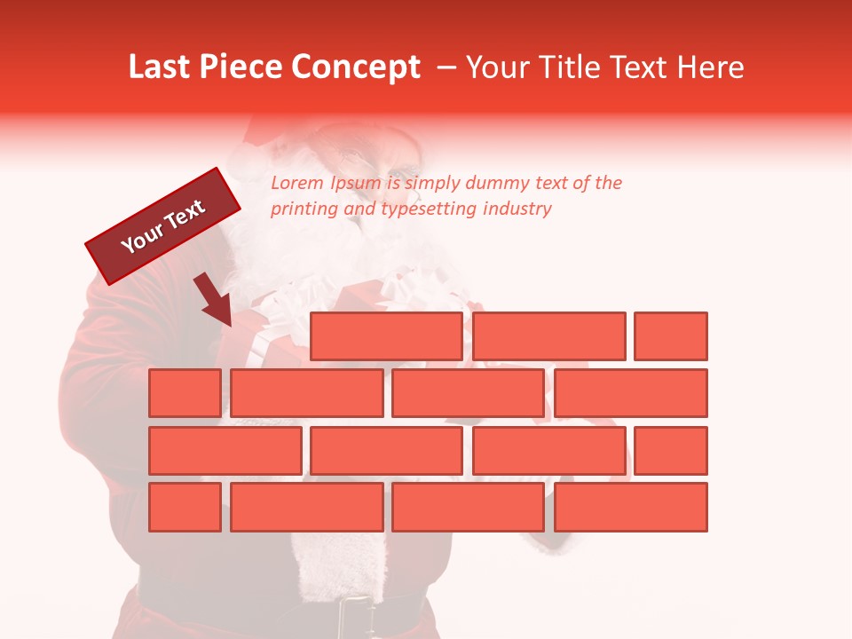 Eve Winter Holding PowerPoint Template