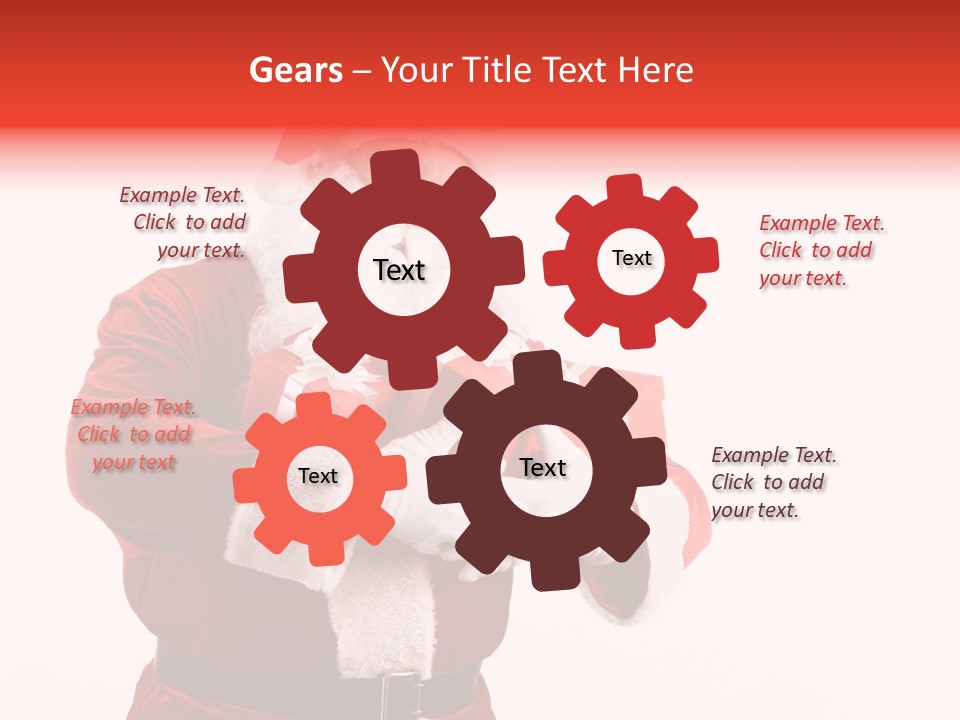 Eve Winter Holding PowerPoint Template