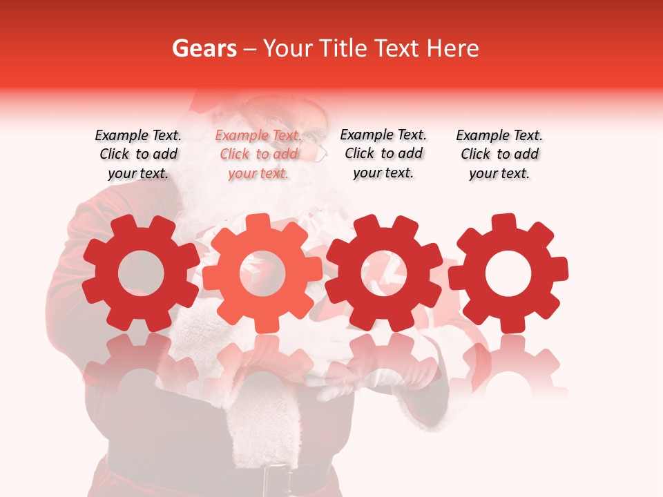 Eve Winter Holding PowerPoint Template